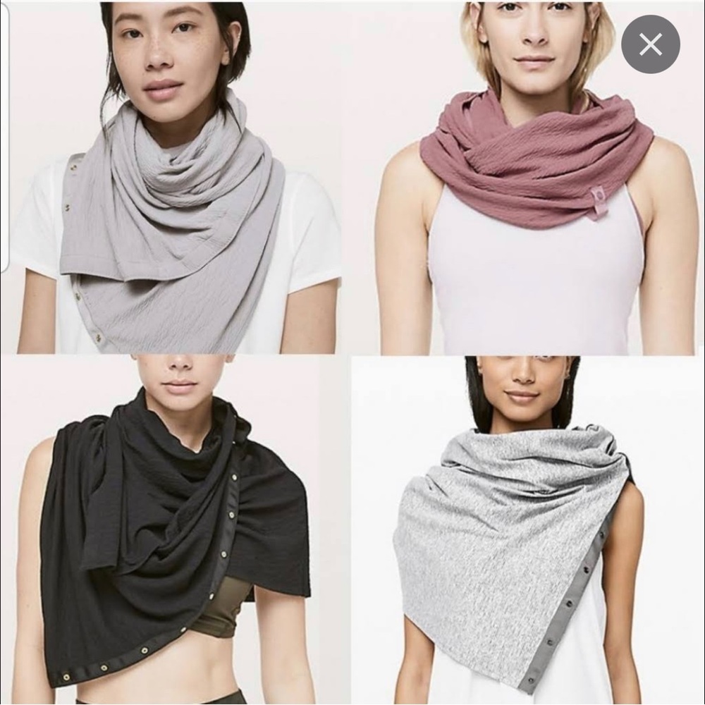 Lululemon Customizable Scarf/Wrap - Turquoise